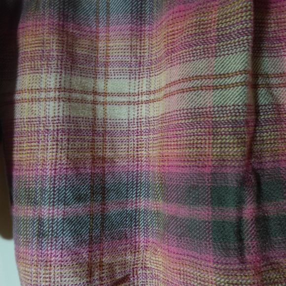 American Eagle Outfitters Women’s Oversized Flannel Shirt XL - Picture 11 of 13